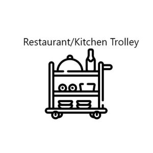 Various Restaurant/Kitchen Trolley