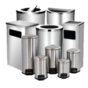 Various Stainless Steel Bins