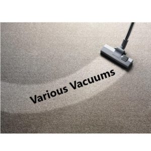 Various Vacuums