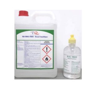 EQ BAC FREE :  Rinse Free Hand Sanitizer