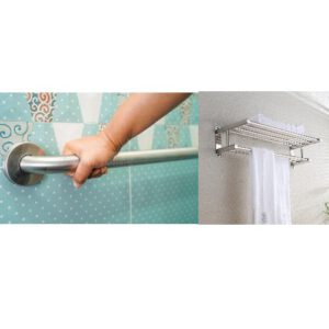 Various SSteel Washroom Bathroom + Clothes Rack + Customized Products